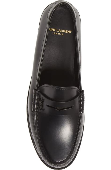 ysl women loafers|saint laurent shoe laces.